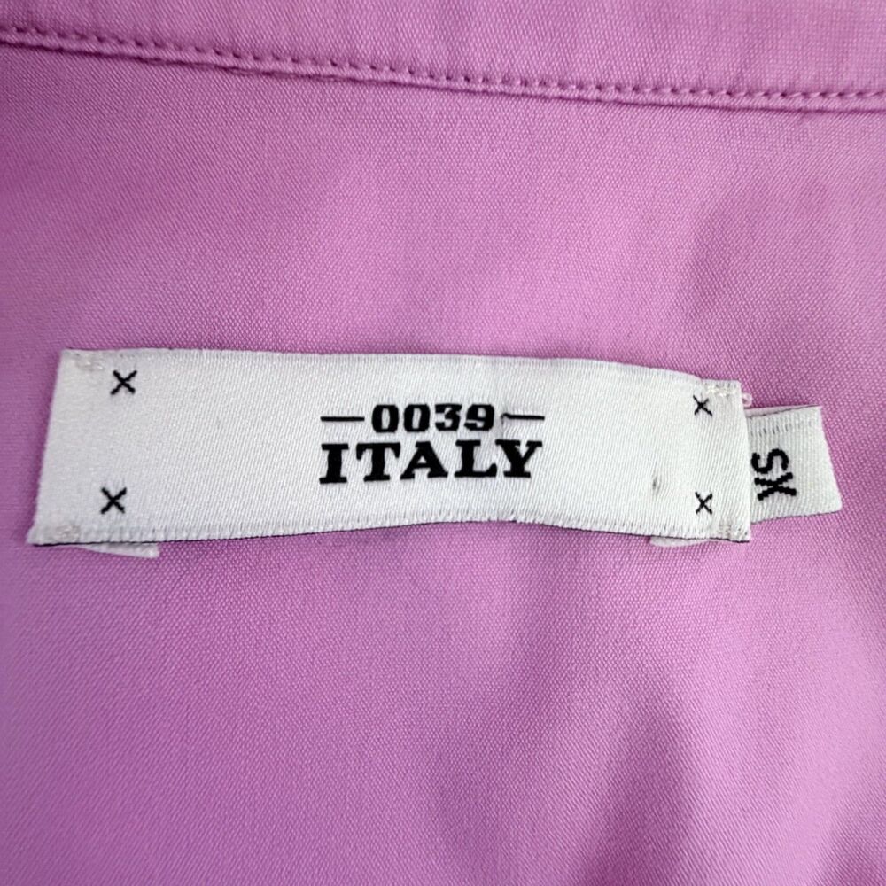 0039 italy jule barbiecore preppy old money poppy pink women's dress XS - Picture 9 of 13